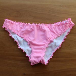 VS PINK Mini Ruffle Bikini Bottoms